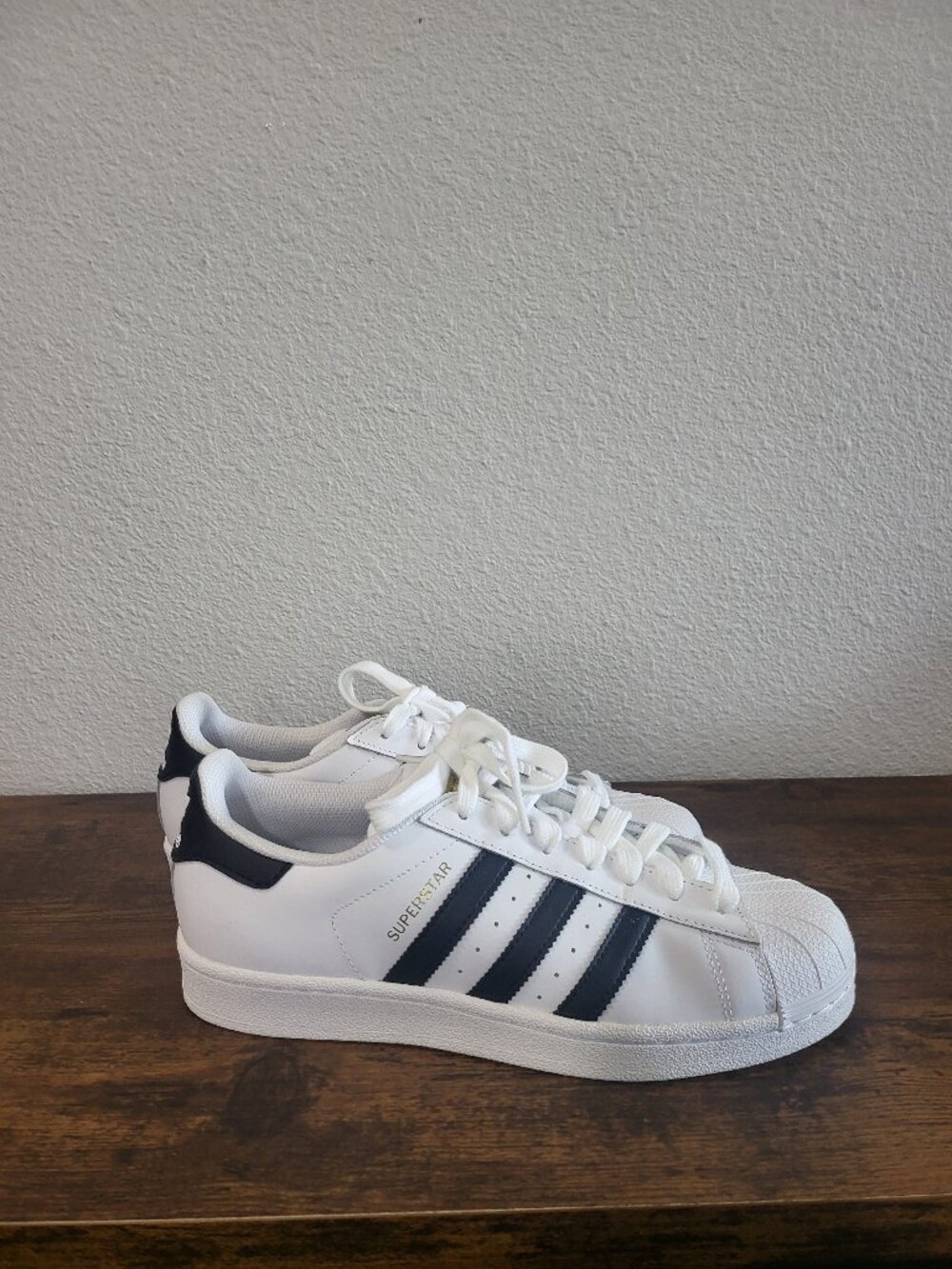 Adidas Originals Superstar W White Black Shell Toe Sneakers Women's 8.5 w/ Box